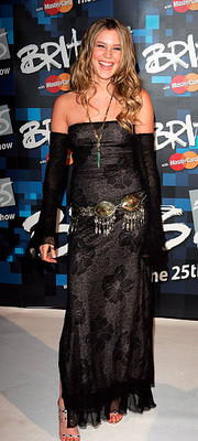 Joss Stone arrives 25th Anniversary BRIT Awards 2005 Earls Court F- Old Photo-image