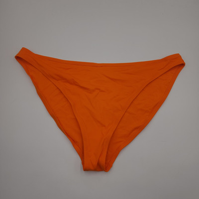 SKIMS Signature Swim Mid Coverage Bottom in Orange Size 3X-image