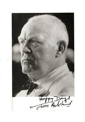 Joss Ackland Lethal Weapon Actor etc Signed 5x3 B/W Photo Autographed-image