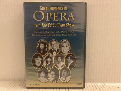GREAT MOMENTS IN OPERA from The Ed Sullivan Show DVD (2000) KULTUR-image