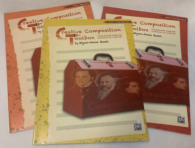 Lot of 3: Creative Composition Toolbox By Wynn-anne Rossi Books 1-3 Elementary-image