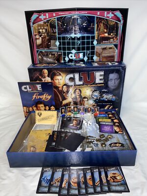 Clue The Classic Mystery Game Joss Whedon's FIREFLY Edition 100% Complete-image