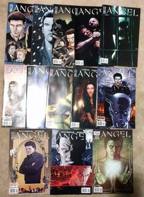Angel Comic Lot 3 IDW Vampire Slayer Joss Whedon David Boreanaz VARIANTS BTVS-image