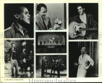 1991 Press Photo Scenes from The Ed Sullivan Show, on CBS. - sap49130-image