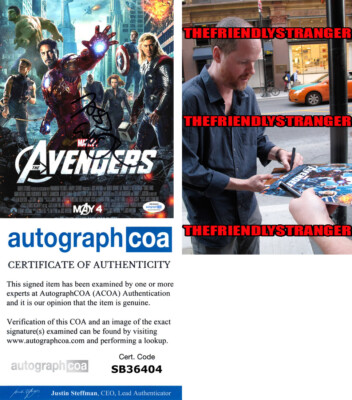 Joss Whedon signed 
