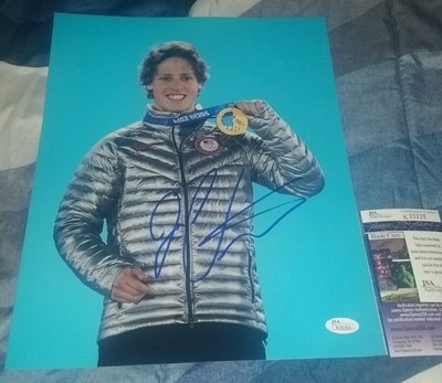 Joss Christensen 2014 Sochi Gold Medal Freestyle Skiing Olympian Signed 11x14JSA-image