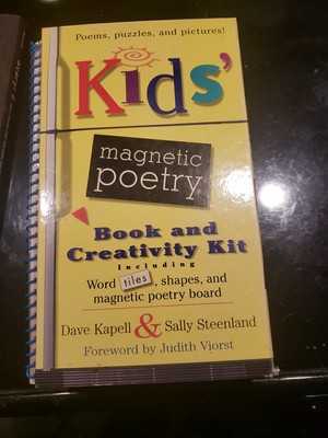 The Kids' Magnetic Poetry & Creativity Kit Dave Kapell Sally Steenland Preowned-image