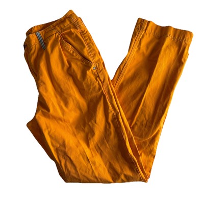 Robert Graham Jeans Yates Size 36 Orange Tapered Jeans 5 Pockets Mid Rise Men-image