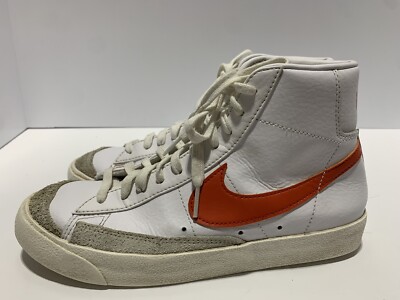 Nike Blazer Mid '77 Vintage White Mantra Orange BQ6806-110 Men's size 7-image
