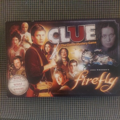 Clue The Classic Mystery Game Joss Whedon's FIREFLY Edition 100% Complete-image