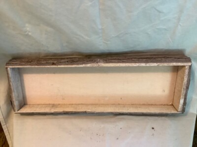 Rustic Natural Wood Bark Tray Home decor - by Creative Co-op, ID - 20.5