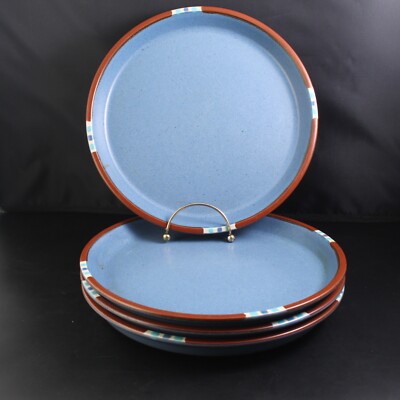 Dansk Mesa Sky Blue Dinner Plates 10 3/8