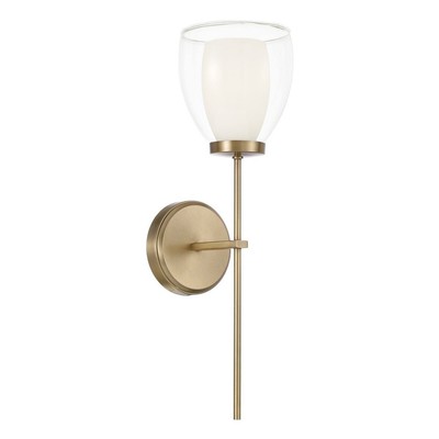 Capital Lighting 655911AD Joss - 1 Light Wall Sconce-20 Inch Tall and 6 Inch-image