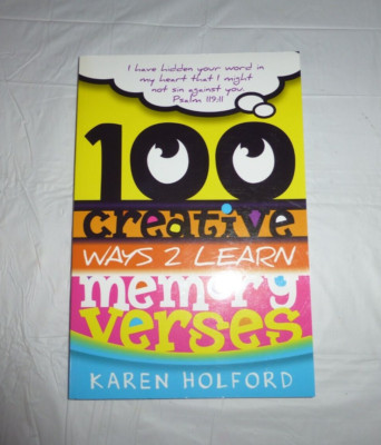 100 Creative Ways 2 Learn Memory Verses-image