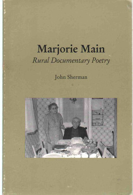 MARJORIE MAIN Sherman, John Signed By Author-image