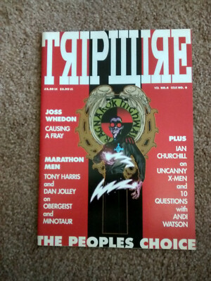 TRIPWIRE #3 & 6 comix zine lot- Joss Whedon*Tony Harris*Steve Dillon*Andi Watson-image