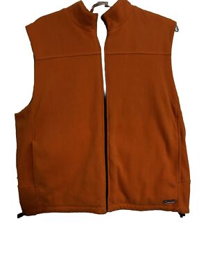 Grand Slam Total Tech Reversible Vest Mens XL Orange/Navy Hunting Fall Autumn-image