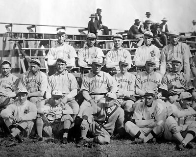  CLEVELAND NAPS ADDIE JOSS EDDIE GRANT NAP LAJOIE ELMER FLICK  photo 8x10-image