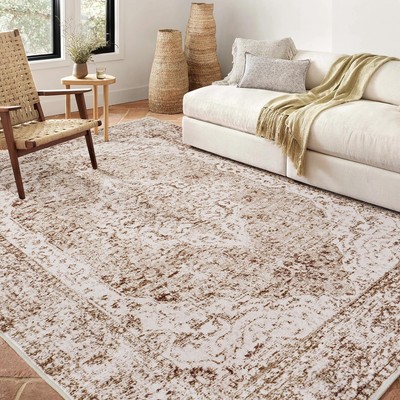 6x9 Area Rugs for Living Room, Washable Area Rug, Rugs for Bedroom, Kitchen, ...-image