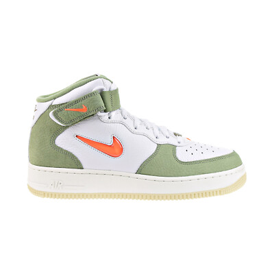 Nike Air Force 1 Mid '07 Men's Shoes Olive Green-Total Orange DQ3505-100-image