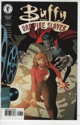 Buffy the Vampire Slayer #8 art cover comic book TV show series Joss Whedon-image