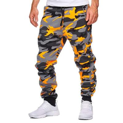 Men's Cargo Combat Army Camouflage Sport Pants Joggers Sweatpants Trousers-image