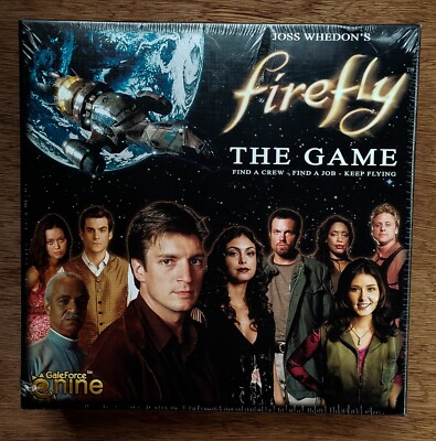 Firefly The Game Joss Whedon Gale Force nine, New Sealed Mint condition-image