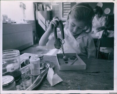 1968 St Mary'S Academy Sarah Sullivan Magnet Lesson Denver People Photo 8X10-image