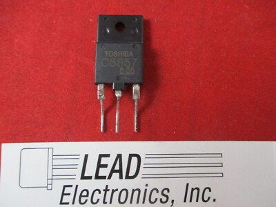 TOSHIBIA 2SC5857 NPN TRIPLE DIFFUSED MESA TRANSISTOR % FREE SHIPPING %-image