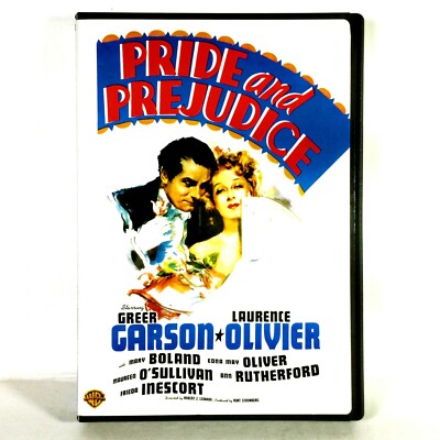 Pride and Prejudice (DVD, 1940, Full Screen) Like New !    Laurence Olivier -image