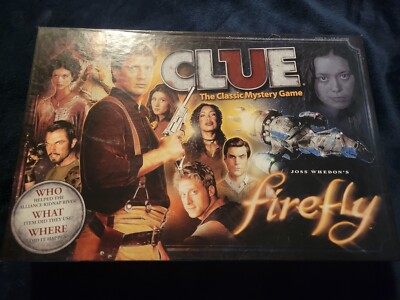 Clue The Classic Mystery Game Joss Whedon's FIREFLY Edition 100% Complete!!!!-image