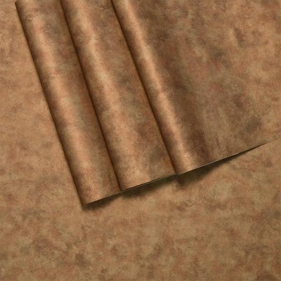 Wall Paper Peel and Stick Modern Mid Century Wallpaper Gold/Orange/Brown/Copper -image