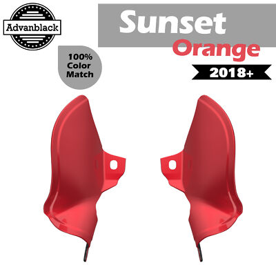 SUNSET ORANGE For M8 Harley Lower Rider Street Bob ABS Mid Frame Air Deflector-image
