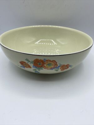 Hall's Superior Pottery Orange Poppy 9