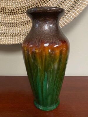 Drip Glaze Speckled Art Pottery 14