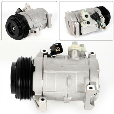 A/C Compressor For 2008-2012 Buick Enclave,GMC Acadia V6 Chevy Traverse,Saturn-image