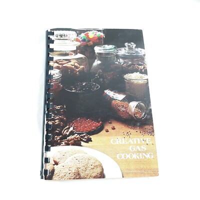 Creative Gas Cooking Gas Service Company Cookbook Vintage-image