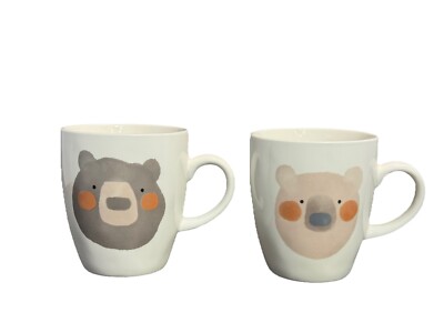 Mama Bear & Papa Bear Coffee Mugs Set Creative Co-Op-image