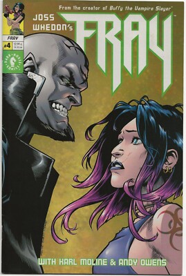 FRAY #4, OCT 2001 ~DARK HORSE COMICS /JOSS WHEDON w/KARL MOLINE & ANDY OWENS VF--image
