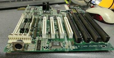 Joss Tech. JT-586S4 AT Motherboard with Intel P1 SY022 133MHz CPU & 16MB Memory-image