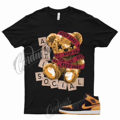 ANTI T Shirt to Match  1 Mid Fat Tongue Black SE Vivid Orange Cardinal Red Kids-image