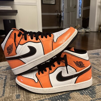 Size 8 - Air Jordan 1 SE Mid Turf Orange 🔥💎🍊-image