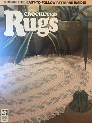 Crocheted Rugs - House of White Birches - Colleen Sullivan (SC Pamphlet, 1990)-image