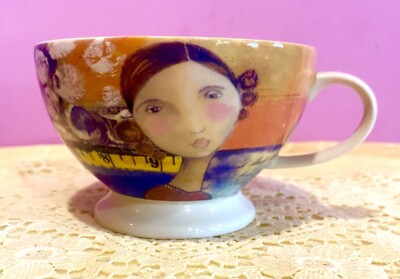 Creativeco-op Kelly Rae Roberts Brave in All Things CUP  ONLY EUC  8 Oz-image