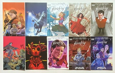 FIREFLY # 1 3 7 8 12 14 6 VARIANT BOOM BIG 10 Comic Book LOT JOSS WHEDON J4,708-image