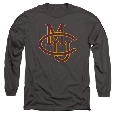 Mesa University Adult Long Sleeve T-Shirt Mavericks Primary, Charcoal, S-3XL-image