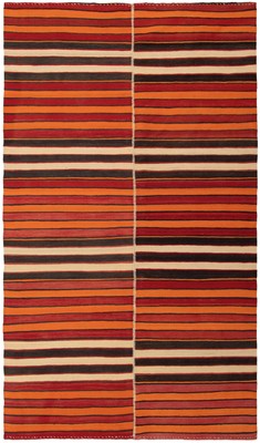 Vintage Hand Woven Carpet 6'0
