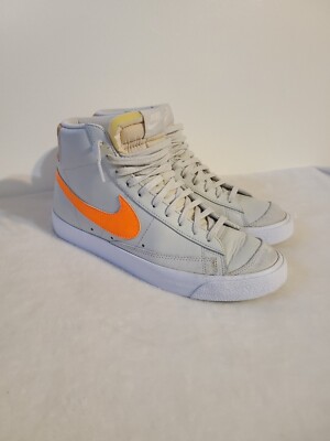  Nike Blazer Mid 77 Light Bone Orange Women's 11 Mens 9.5  cz0461-001-image