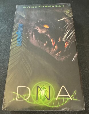 DNA (VHS, 1997)- Mark Dacascos, Jurgen Prochnow, Robin McKee - RARE Unopened VHS-image