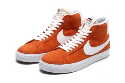 Nike SB Zoom Blazer Mid Safety Orange/White-image
